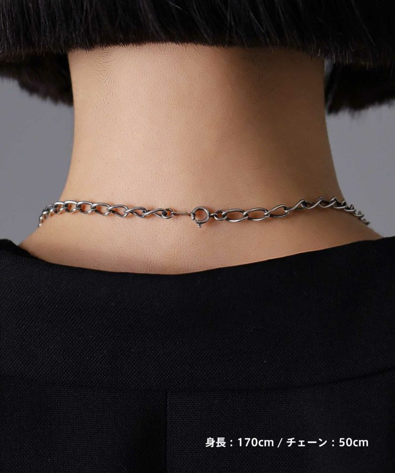 “BASIC”トラッドチェーンネックレス/シルバー925