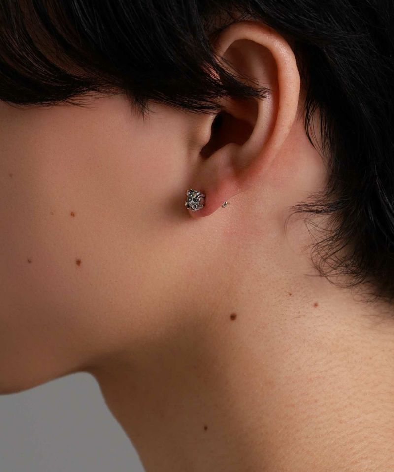 ssstttt LH BASIC KINGDOM コマンダーストーンピアス LION HEART ピアス BASIC KINGDOM コマンダーストーンピアス
